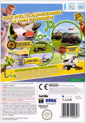 Planet 51- The Game box cover back
